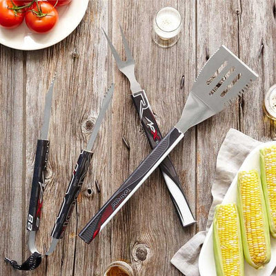 NHL 3pc. BBQ Grilling Tool Set - The Man Registry